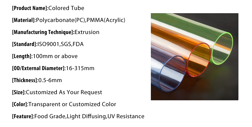 color tube parameter