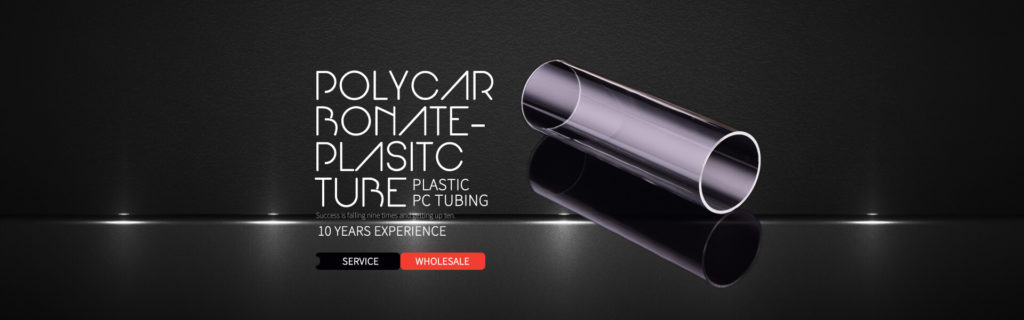 polycarbonate tube advertising banner