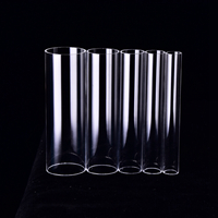 This is a photo of different sizes of polycarbonate tubes